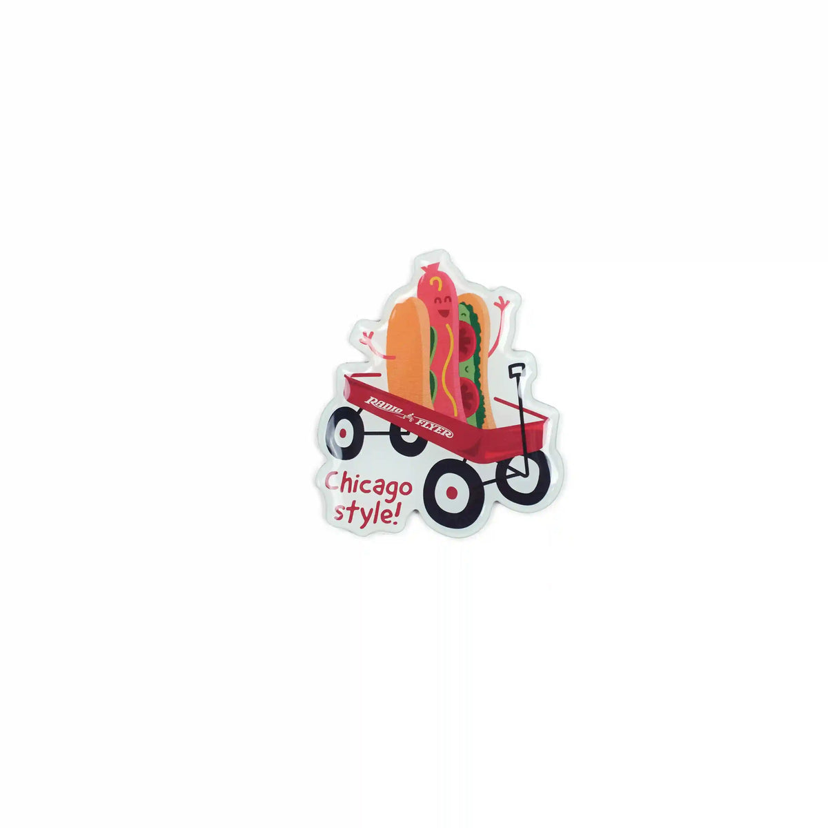 Chicago Dog Magnet